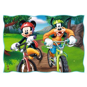 Trefl (34261) - "Mickey Maus und Freunde, Freizeitaktivitäten" - 35 48 54 70 Teile Puzzle