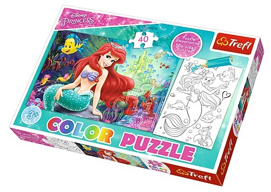 Trefl (36513) - "Disney Prinzessinnen - Arielle" - 40 Teile Puzzle