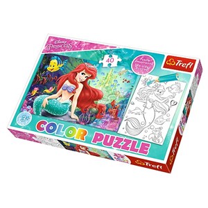 Trefl (36513) - "Disney Prinzessinnen - Arielle" - 40 Teile Puzzle