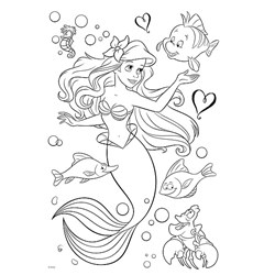 Trefl (36513) - "Disney Prinzessinnen - Arielle" - 40 Teile Puzzle