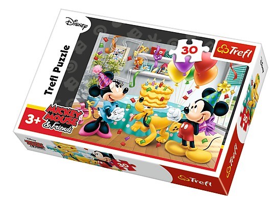 Trefl (18211) - "Die Geburtstagsfeier" - 30 Teile Puzzle