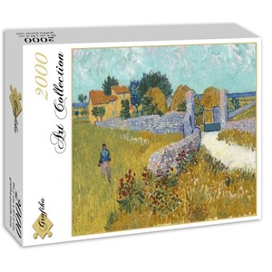 Grafika (01511) - Vincent van Gogh: "Farmhouse in Provence, 1888" - 2000 Teile Puzzle