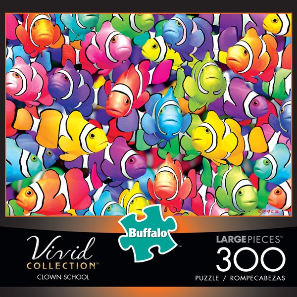 Buffalo Games (2723) - "Clown School" - 300 Teile Puzzle