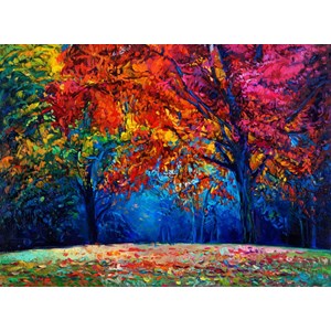 Grafika (01545) - "Herbstwald" - 2000 Teile Puzzle