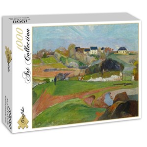 Grafika (01588) - Paul Gauguin: "Le Pouldu, 1890" - 1000 Teile Puzzle
