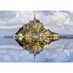 Ravensburger (19647) - "Le Mont-Saint-Michel" - 1000 Teile Puzzle