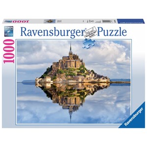 Ravensburger (19647) - "Le Mont-Saint-Michel" - 1000 Teile Puzzle