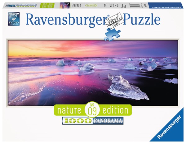 Ravensburger (15075) - "Jökulsárlón in Island" - 1000 Teile Puzzle