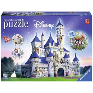 Ravensburger (12587) - "Disney Schloss" - 216 Teile Puzzle