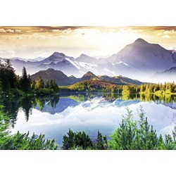 Ravensburger (19901) - "Sunny Mountain Landscape" - 1200 Teile Puzzle