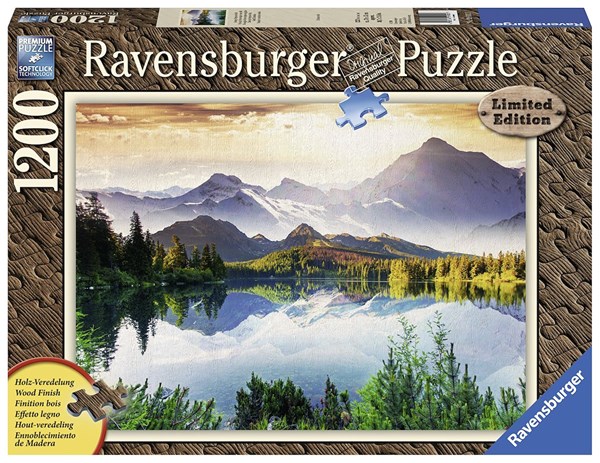 Ravensburger (19901) - "Sunny Mountain Landscape" - 1200 Teile Puzzle