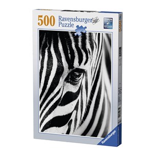 Ravensburger (14735) - "Zebra" - 500 Teile Puzzle