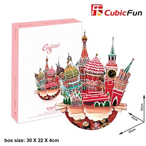 Cubic Fun (OC3206h) - "Moscow" - 68 Teile Puzzle