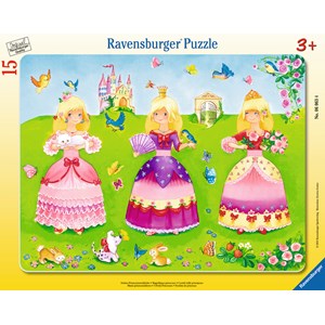 Ravensburger (06063) - "3 Pretty Princesses" - 15 Teile Puzzle