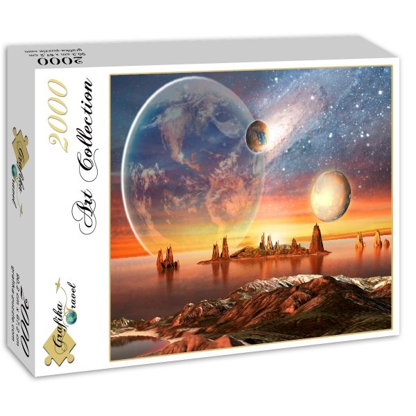 Grafika (01602) - "Anderswo" - 2000 Teile Puzzle