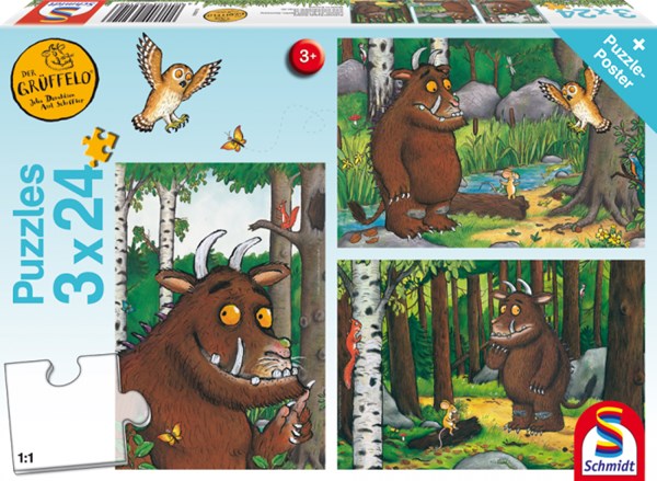 Schmidt Spiele (56210) - "Mein Freund, der Grüffelo" - 1000 Teile Puzzle