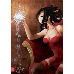 Nathan (87546) - Misstigri: "Lotus" - 1000 Teile Puzzle