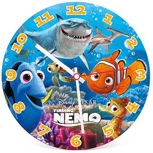 Clementoni (23022) - "Findet Nemo! Puzzleuhr" - 96 Teile Puzzle