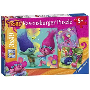 Ravensburger (09364) - "Poppys bunte Welt" - 49 Teile Puzzle