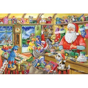 The House of Puzzles (2162) - "No.5, Santa's Workshop" - 500 Teile Puzzle