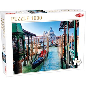 Tactic (53926) - "Grand Canal Church" - 1000 Teile Puzzle