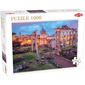 Tactic (53928) - "Forum Romanum bei Dämmerung" - 1000 Teile Puzzle