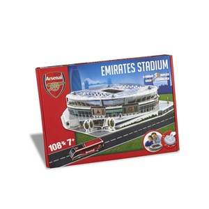 Nanostad (Arsenal) - "Emirates Stadium, Arsenal" - 108 Teile Puzzle