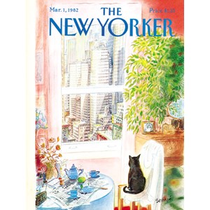 New York Puzzle Co (NPZNY1708) - "Katzenpause" - 1000 Teile Puzzle