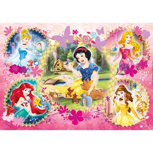 Clementoni (20134) - "Disney Princess" - 104 Teile Puzzle
