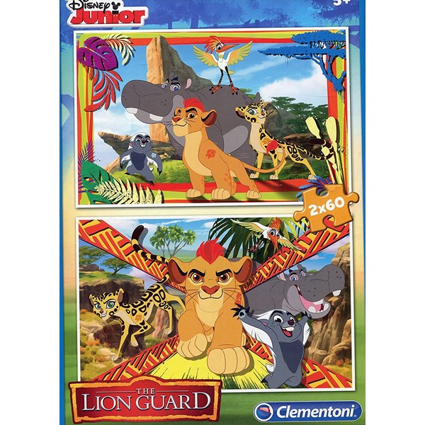 Clementoni (07126) - "The Lion Guard" - 60 Teile Puzzle