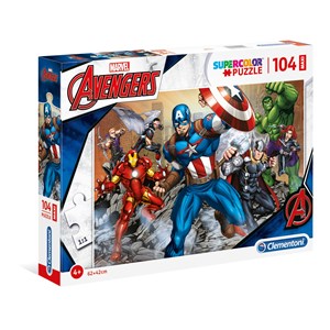 Clementoni (23985) - "Avengers" - 104 Teile Puzzle