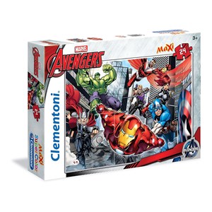 Clementoni (24036) - "Wir sind die Avengers!" - 24 Teile Puzzle