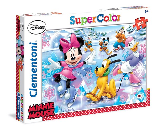 Clementoni (27953) - "Minnie Mouse" - 104 Teile Puzzle