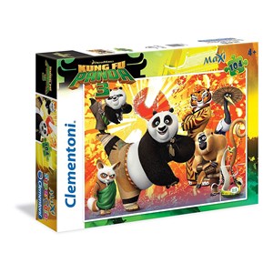 Clementoni (27959) - "Kung Fu Panda 3" - 104 Teile Puzzle