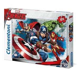 Clementoni (27973) - "Marvel Avengers" - 104 Teile Puzzle