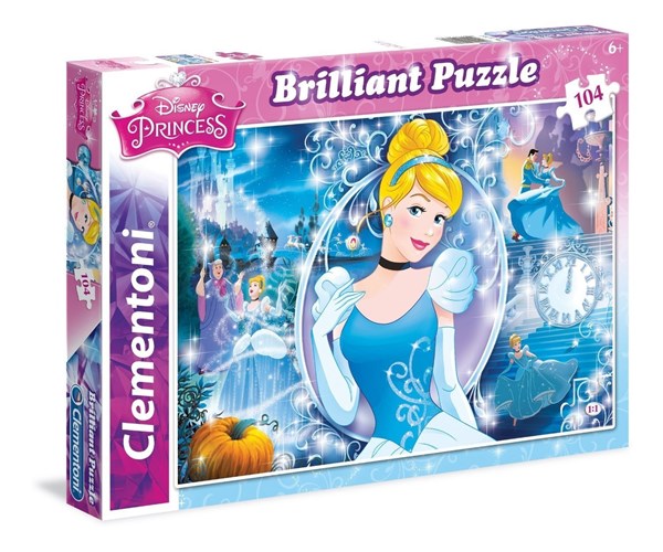 Clementoni (20132) - "Disney Prinzessinen, Aschenputtel" - 104 Teile Puzzle