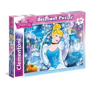 Clementoni (20132) - "Disney Prinzessinen, Aschenputtel" - 104 Teile Puzzle