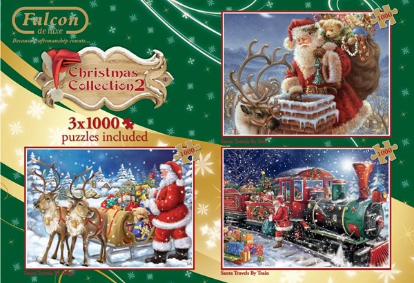 Falcon (11069) - "Christmas Collector's Box Vol. 2" - 1000 Teile Puzzle