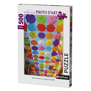 Nathan (87115) - "Rain of Colors" - 500 Teile Puzzle