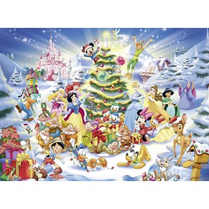 Ravensburger (10545) - "Disney Christmas Magic" - 100 Teile Puzzle