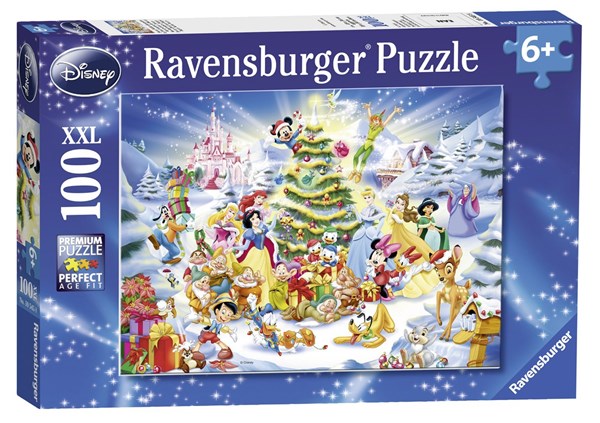 Ravensburger (10545) - "Disney Christmas Magic" - 100 Teile Puzzle