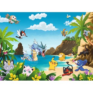 Ravensburger (12840) - "Pokemon" - 200 Teile Puzzle
