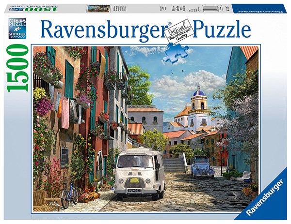 Ravensburger (16326) - Dominic Davison: "Idyllisches Südfrankreich" - 1500 Teile Puzzle