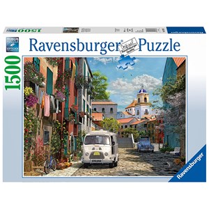 Ravensburger (16326) - Dominic Davison: "Idyllisches Südfrankreich" - 1500 Teile Puzzle