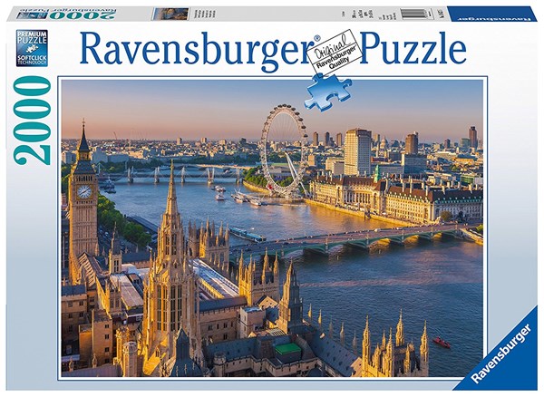 Ravensburger (16627) - "Stimmungsvolles London" - 2000 Teile Puzzle