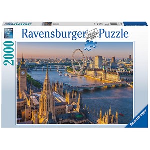 Ravensburger (16627) - "Stimmungsvolles London" - 2000 Teile Puzzle