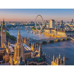 Ravensburger (16627) - "Stimmungsvolles London" - 2000 Teile Puzzle