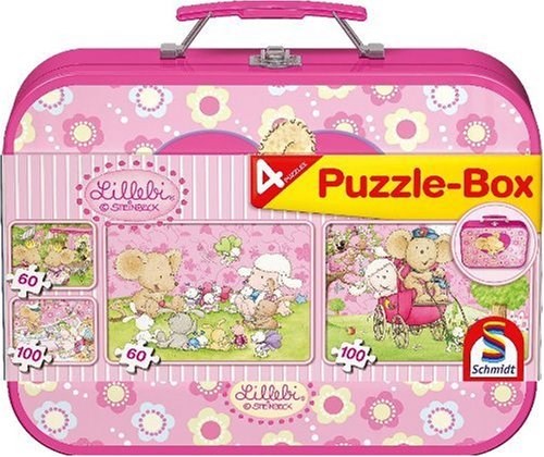 Schmidt Spiele (55598) - "Lillebi Suitcase" - 60 100 Teile Puzzle
