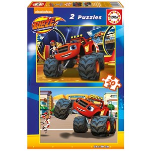 Educa (16820) - "Blaze and The Monster Machines" - 20 Teile Puzzle