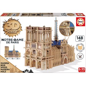 Educa (16974) - "Notre-Dame de Paris" - 148 Teile Puzzle